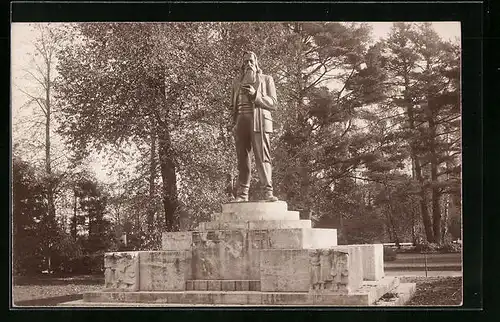 AK Linz, Stelzhamer-Denkmal