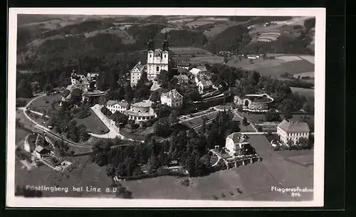 AK Pöstlingberg /Linz, Ort aus der Vogelschau