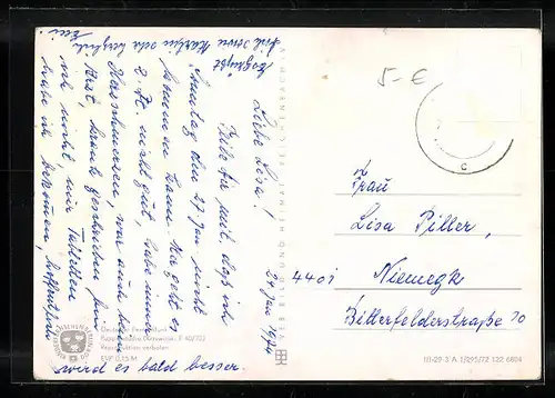 AK Sandmann bei der Gartenschau