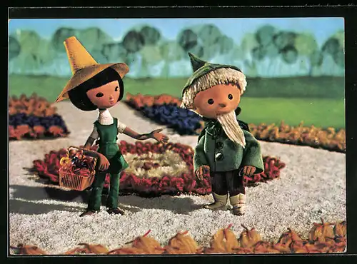 AK Der Sandmann in Asien