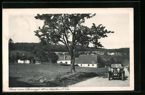 AK St. Andrä-W., Otto Gabriel`s Restaurant und Meierei am Steinriegl