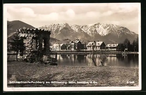 AK Puchberg, Sommerfrische am Schneeberg