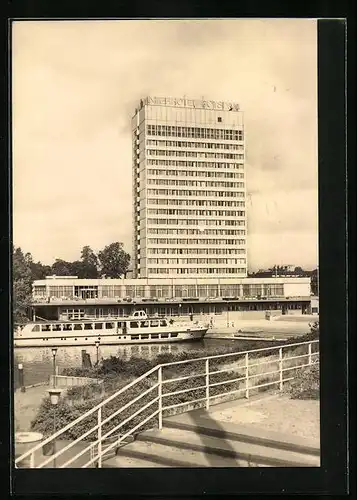 AK Potsdam, Blick zum Interhotel