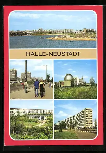 AK Halle-Neustadt, Sternwarte der Station junger Techniker und Naturforscher K. E. Ziolkowski, Magistrale