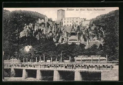 AK Baden bei Wien, Ruine Rauhenstein