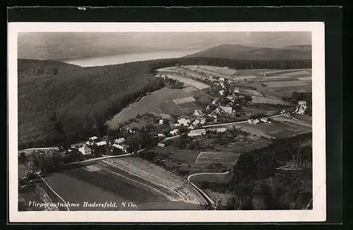 AK Hadersfeld, Fliegeraufnahme des Ortes