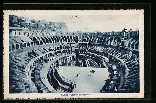 AK Roma, Interno del Colosseo