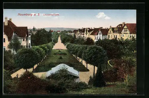 AK Naumburg a. S., Blick zur Louisenstrasse