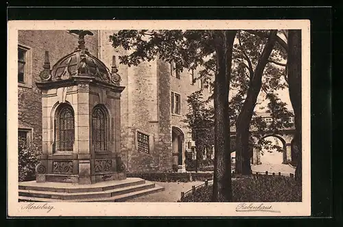 AK Merseburg, Blick zum Rabenhaus