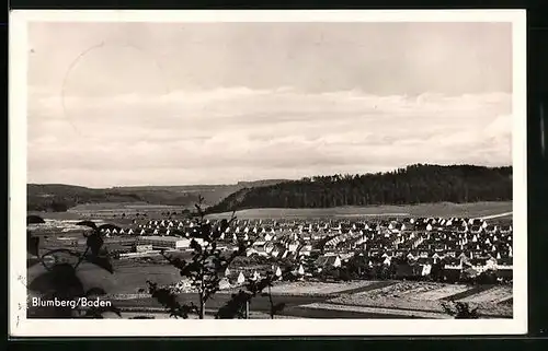 AK Blumberg /Baden, Ortsansicht mit Blick ins Grüne