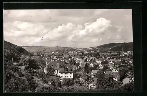 AK Brombach /Wiesental, Ortsansicht im Grünen