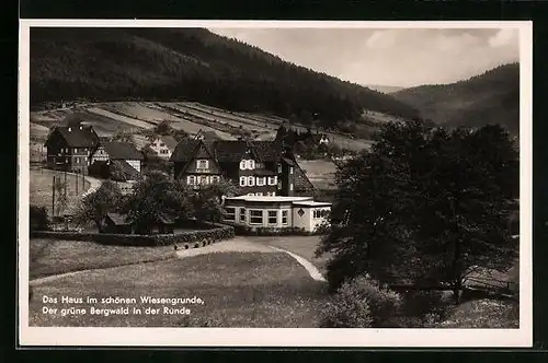 AK Enzklösterle b. Wildbad, Kurhaus Hetschelhof