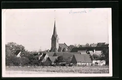 AK Annarode, Ortspartie mit Kirche