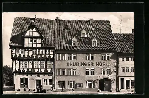 AK Bad Frankenhausen /Kyffh., Staatliche Apotheke, HOG Thüringer Hof