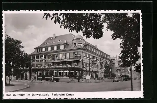AK Bad Dürrheim /Schwarzwald, Parkhotel Kreuz