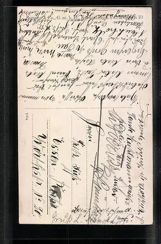 AK Zwei Frauen in dunklen Kleidern