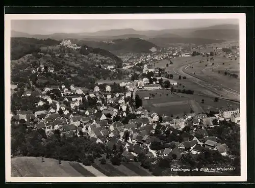 AK Tumringen, Ortsansicht mit Blick ins Wiesental