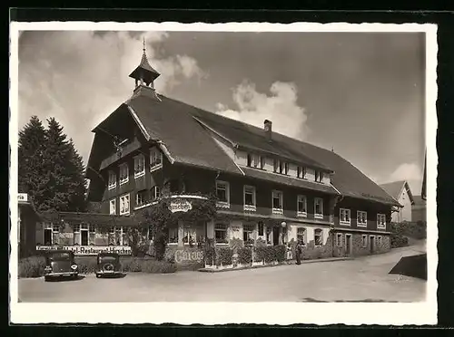 AK Schönwald /Schwarzwald, Hotel Hirschen