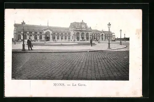 AK Mons, La Gare