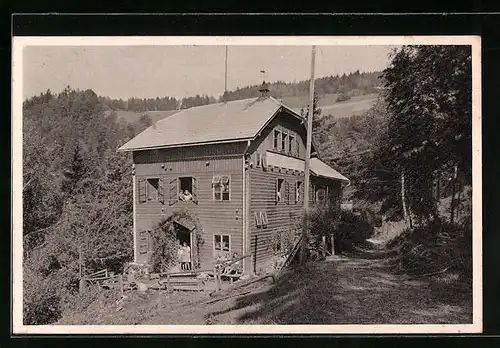 AK Klamm am Semmeling, Kindererholungsheim des Wiener Jugendhilfswerks
