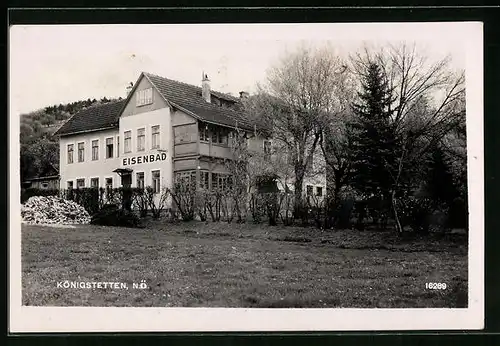 AK Königstetten, Haus Eisenbad
