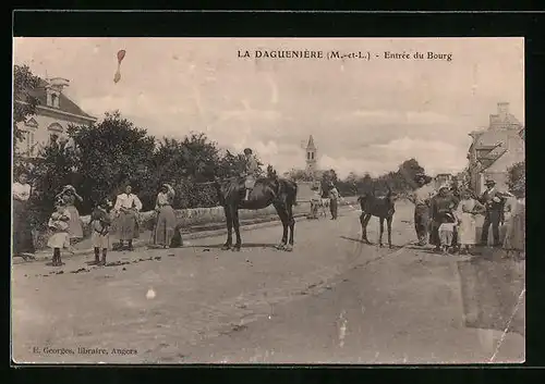 AK La Daguenière, Entreé du Bourg