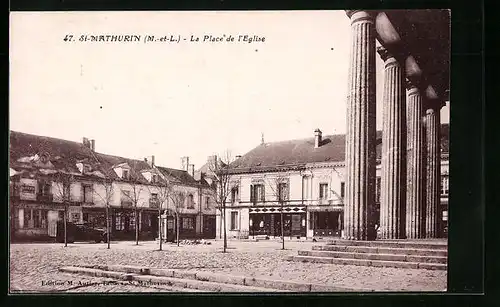 AK St-Mathurin, La Place de l`Eglise