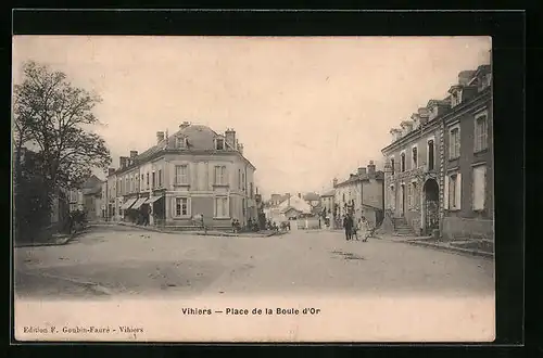 AK Vihiers, Place de la Boule d`Or