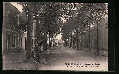 AK Seiches, Avenue de Suette