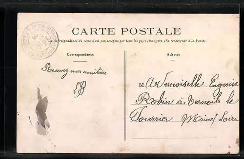 AK Bécon, Rue Principale