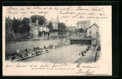 AK Doué-la-Fontaine, Les Fontaines