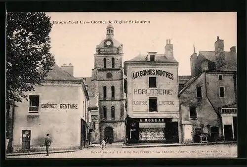 AK Baugé, Clocher de l`Eglise St-Laurent