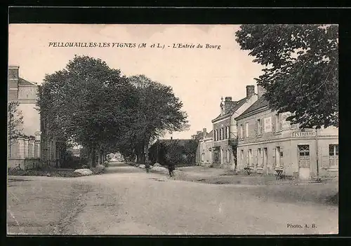 AK Pellouailles-les-Vignes, L`Entrée du Bourg