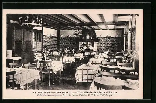 AK Les Rosiers-sur-Loire, Hostellerie Les Ducs d`Anjou
