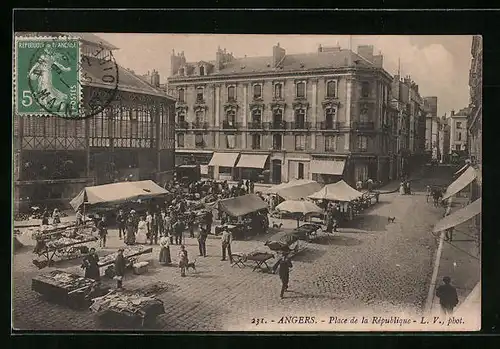 AK Angers, Place de la République