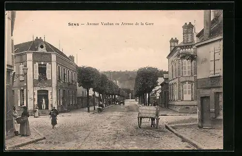 AK Sens, Avenue Vauban ou Avenue de la Gare
