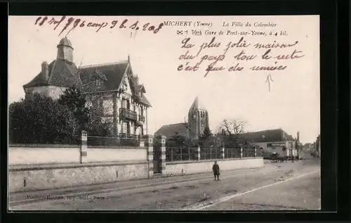 AK Michery, La Villa du Colombier, Vare de Pont-Sur-Yonne