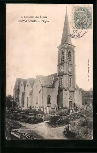 AK Lucy-le-Bois, L`Église