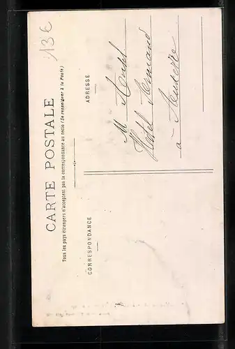 AK Coulange-la-Vineuse, Porte du Milieu