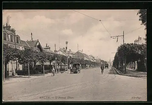 AK Melun, L`Avenue Thiers