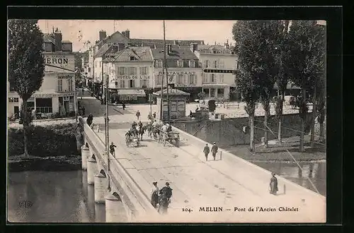 AK Melun, Pont de l`Ancien Châtelet