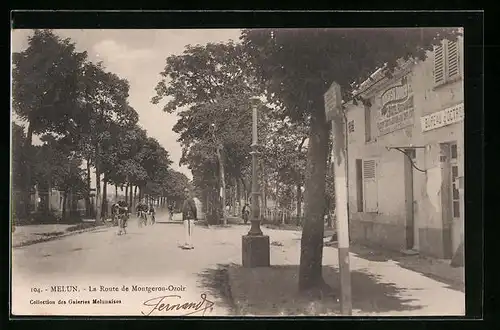 AK Melun, La Route de Montgeron-Ozoir