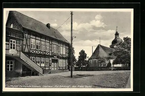 AK Dankerode /Südharz, Gasthaus Zur Erholung
