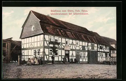 AK Wendershausen bei Witzenhausen, Gasthaus zum Stern