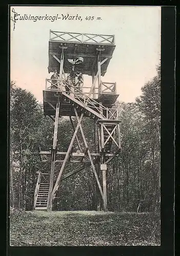 AK Tulbing, Passanten auf der Tulbingerkogl-Warte