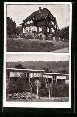 AK Schömberg, Hotel-Pension Villa Luise, Bes.: Georg Karle