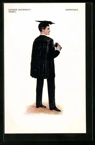 AK Oxford University Robes, Commoner