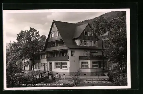 AK Ottenhöfen i. Schwarzwald, Hotel Linde