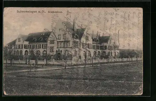 AK Schwenningen a. N., Krankenhaus an der Strasse