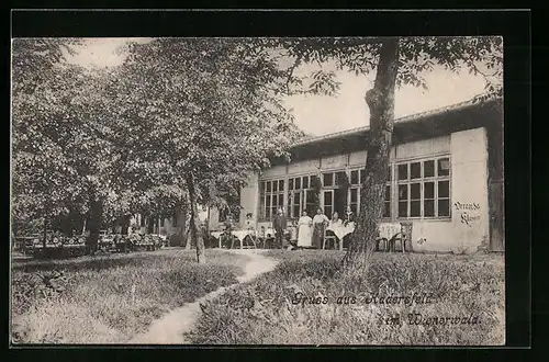 AK Hadersfeld im Wienerwald, G. Michl`s Café-Restauration